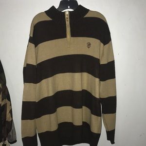 XXL men’s half zip turtle neck